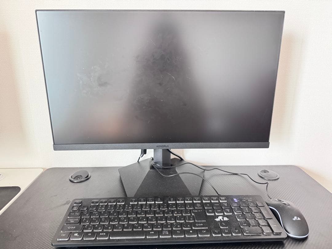 24インチモニターとHPデスクトップPCセット