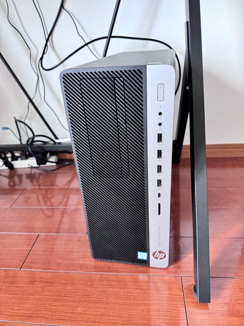 24インチモニターとHPデスクトップPCセット