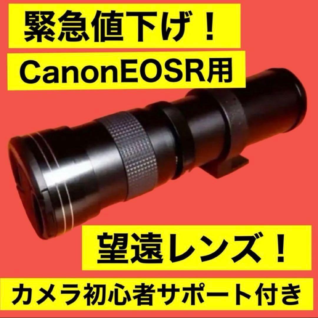 ママさんパパさん初心者OK！おすすめズームレンズ！CanonEOSR便利な袋付き