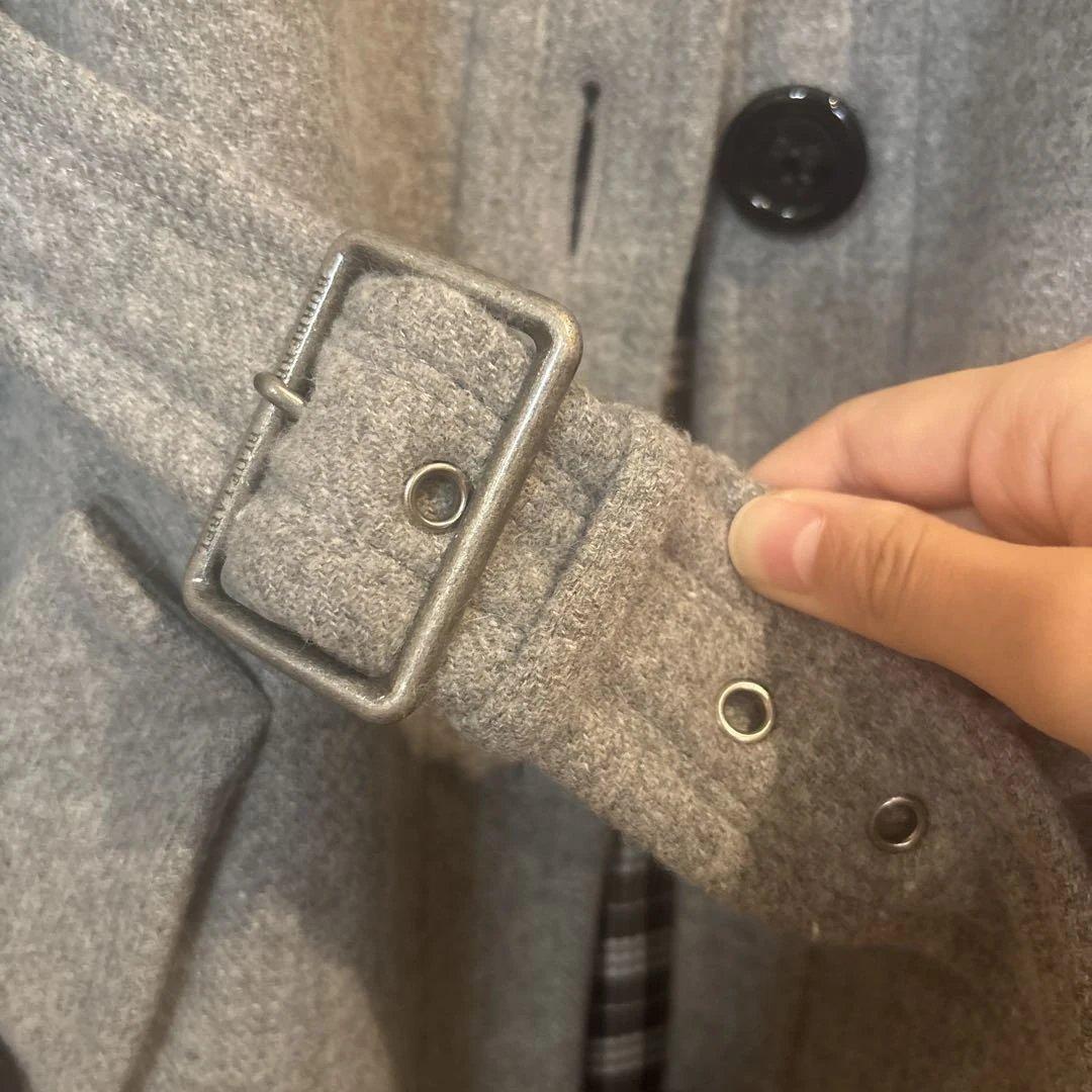 Burberry コート　グレー