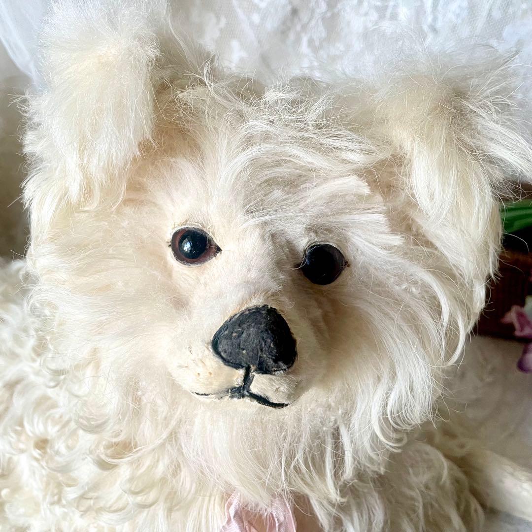 【美品】パジャマドッグ　LOU LOU フランスアンティーク　ドール　ジュモウ犬