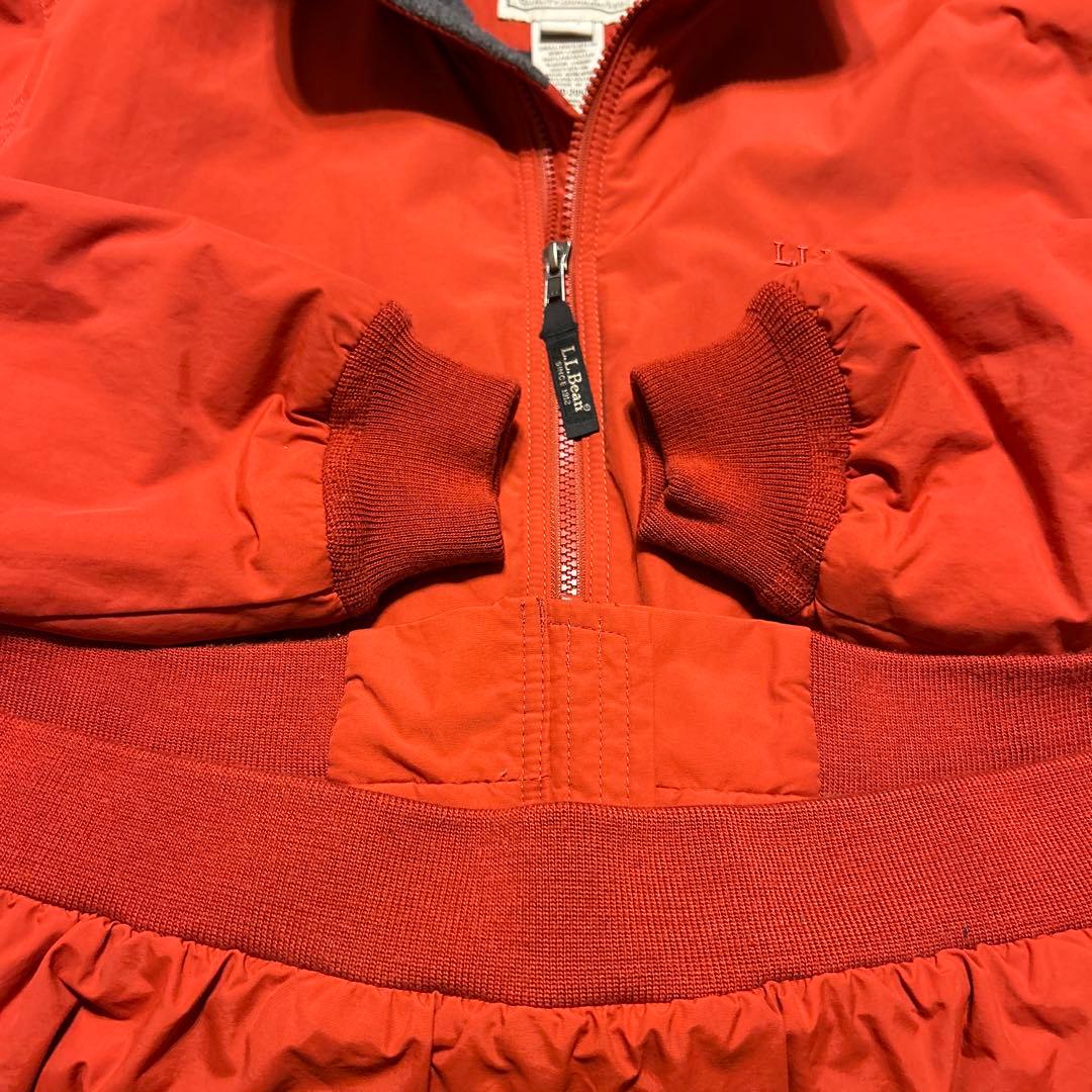 専用‼️90s LL.Bean ナイロンジャケット S REG オレンジ フリース