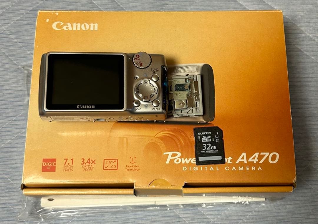 【美品】Canon PowerShot A470