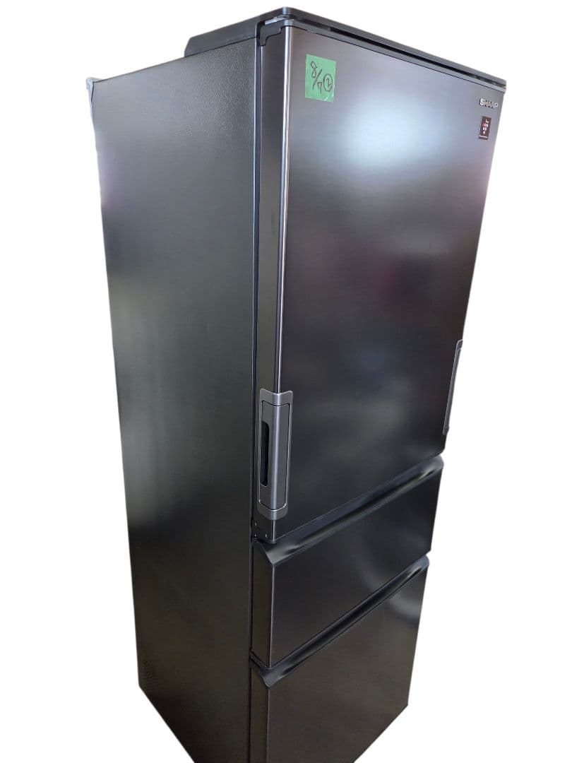 080702 SHARP ノンフロン冷凍冷蔵庫 SJ-PW37K-H