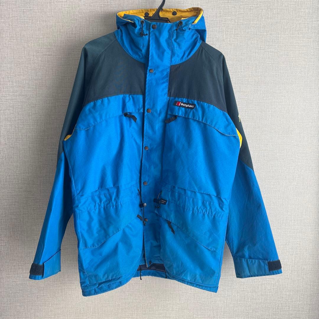 90s berghaus マウンテンパーカ　UK製