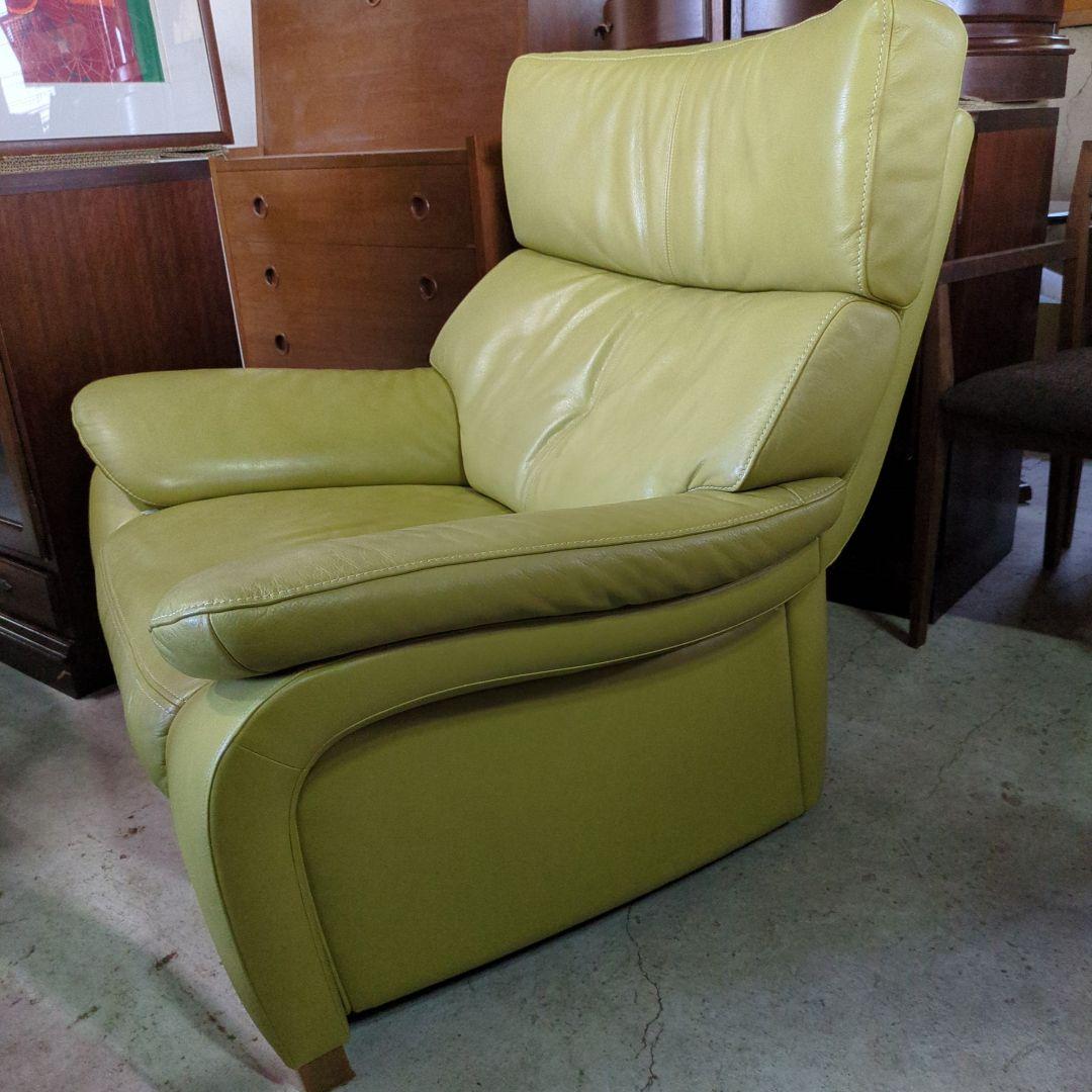 karimoku カリモク ◆ ハイバック 1人掛け ソファー ビンテージ ZT