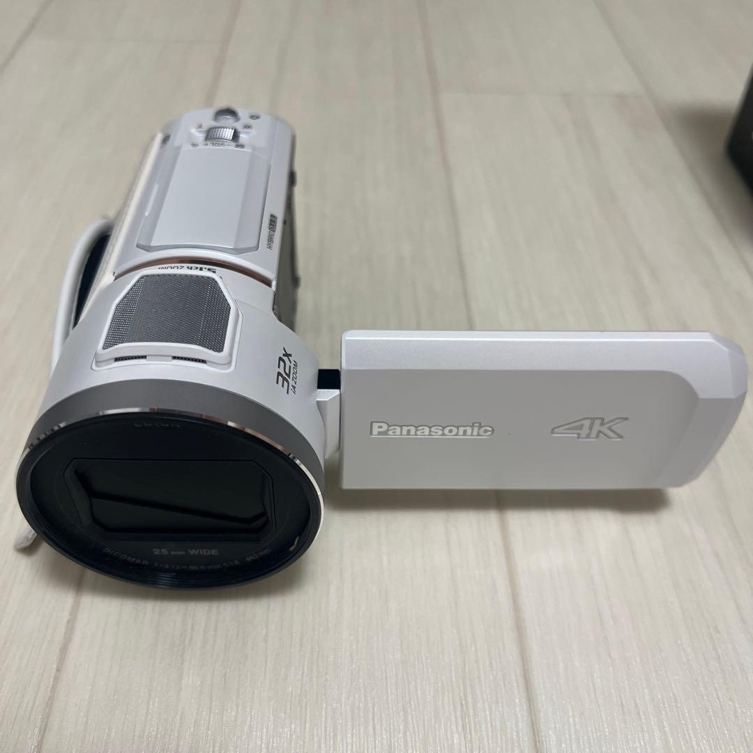 Panasonic 4Kビデオカメラ HC-VX1M-W ピュアホワイト