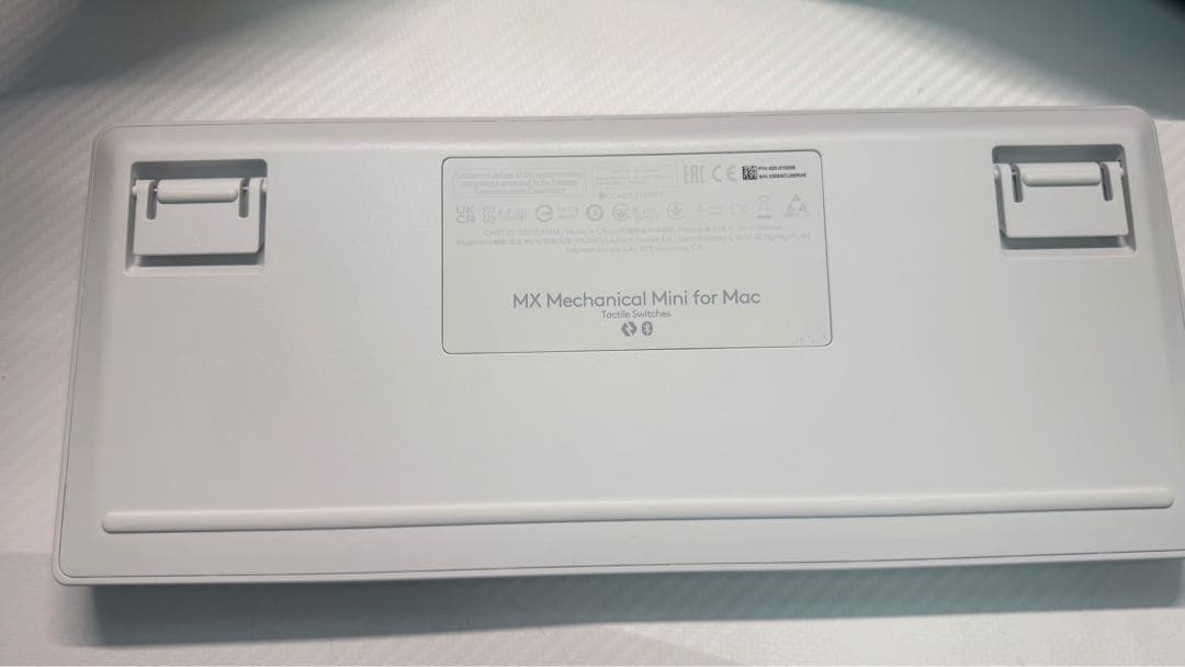 ロジクール MX Mechanical Mini for Mac ペイルグレー