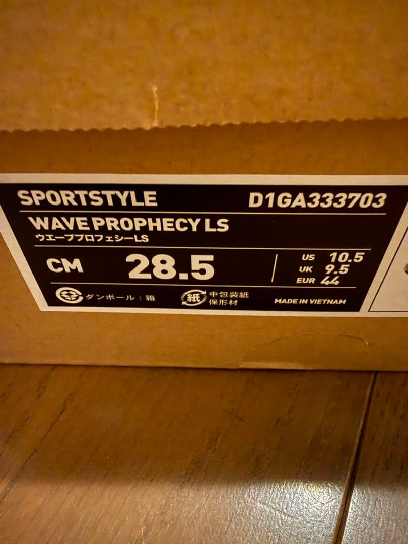 靴 MIZUNO WAVE PROPHECYLS