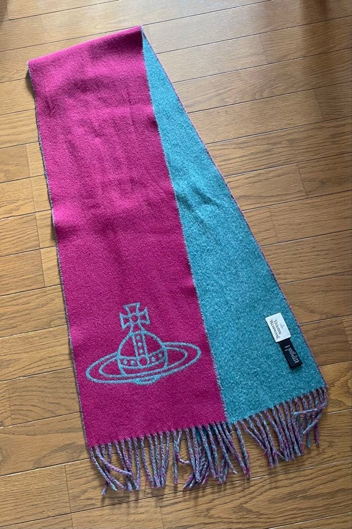 Moさま　専用Vivienne Westwood マフラー　リバーシブル　美品