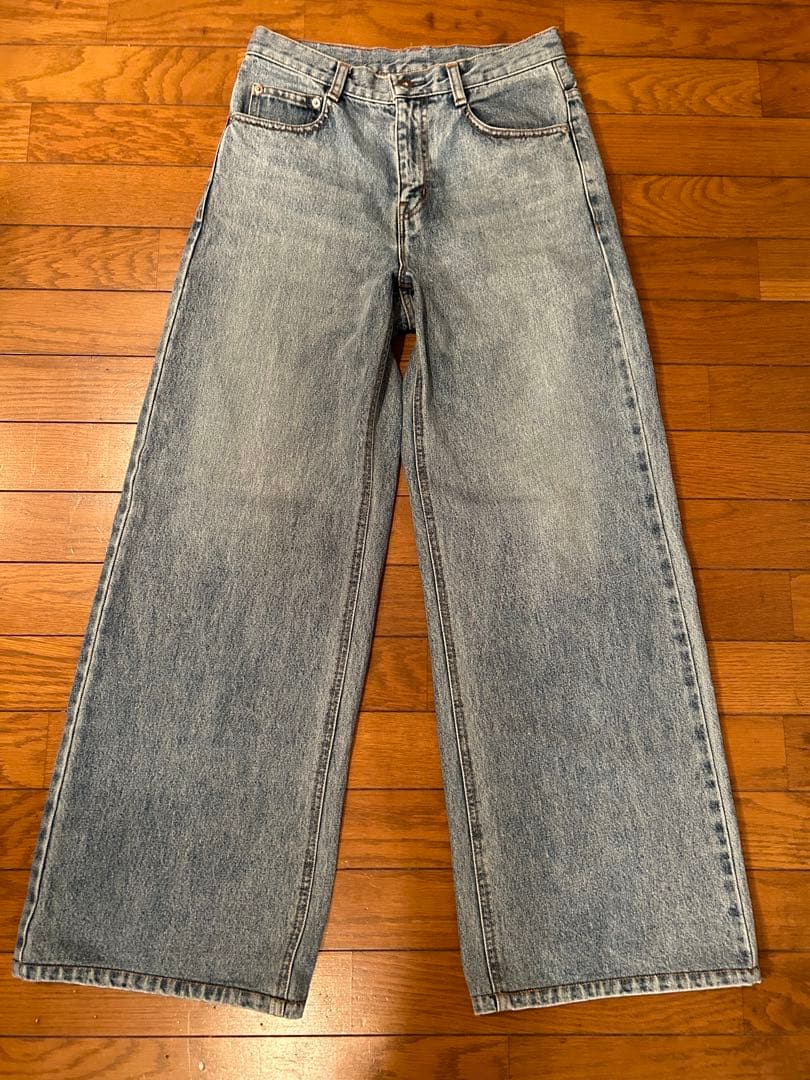【美品】ドゥーズィエムクラス　2024年　Loose Jeans 36