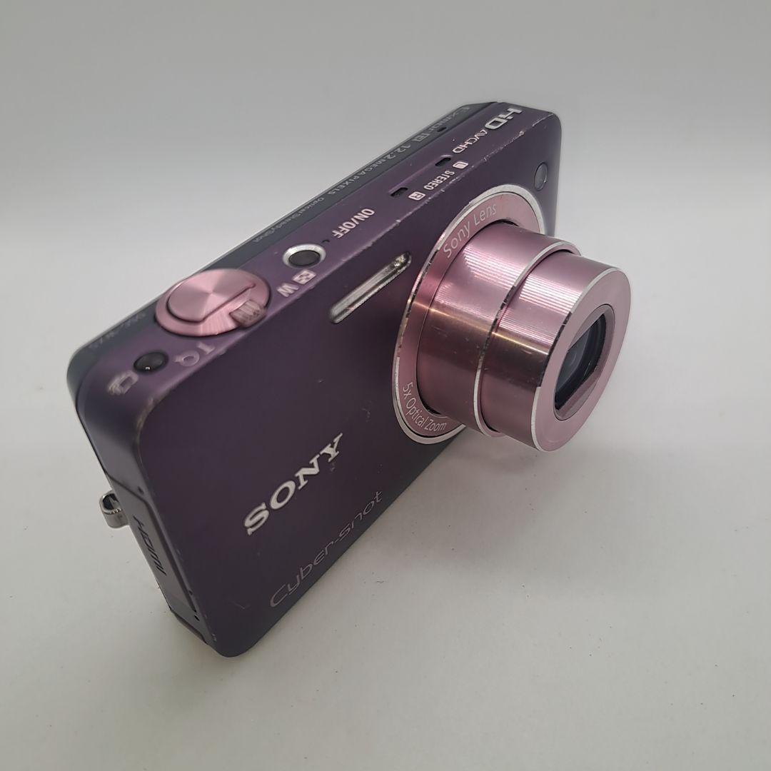 【美品】 ソニー SONY DSC-WX5 パープル デジタルカメラ