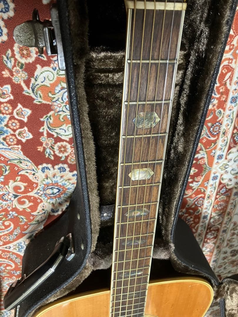 希少Yamaki 140 縦ロゴ アコースティックギター HC付き