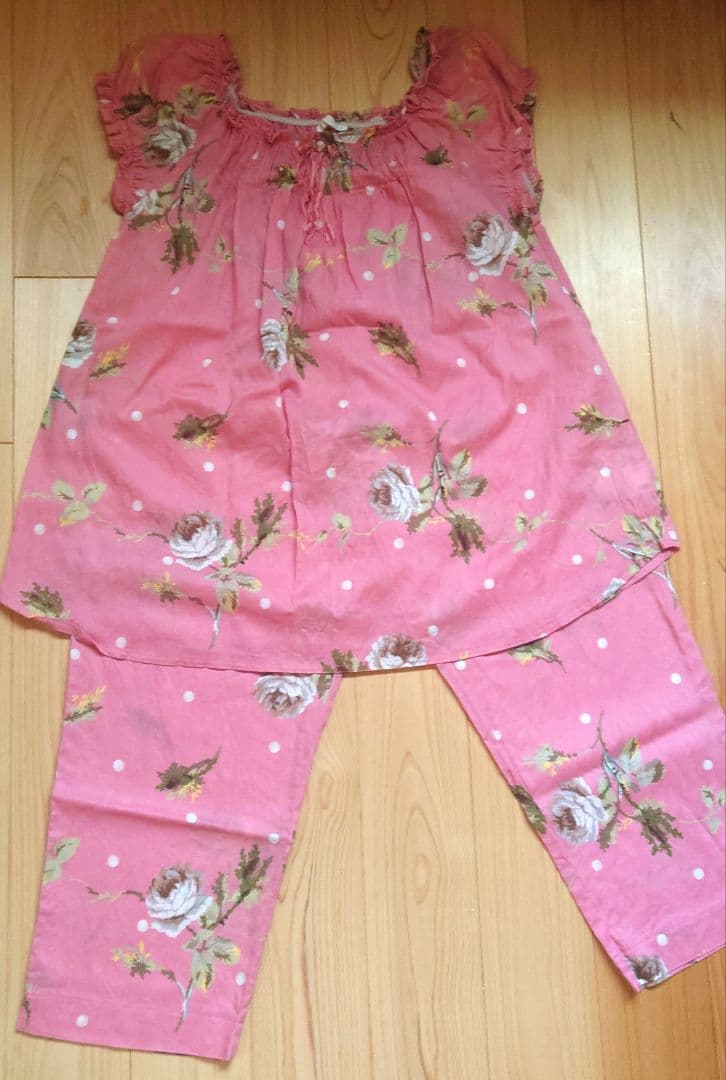 【あっこ】イクコ（IKUKO） 花柄ルームウェアパジャマ