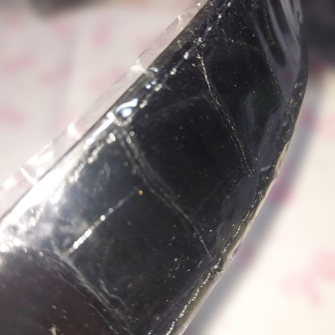 CROCODILE クロコダイル　長尺 ベルト メンズ　JRAプレートタグ付き