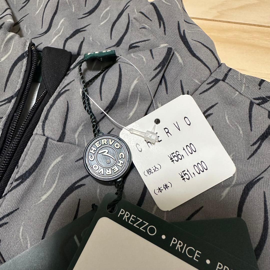 【定価56,100円】新品未使用 CHERVO ハーフジップ　ゴルフウェア　M