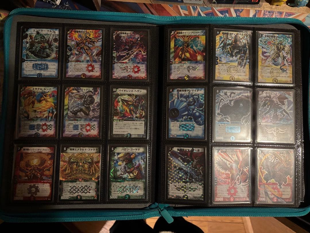 デュエマ初期旧枠まとめ売り！シークレット6枚極神〜神化編VRSRコンプ　引退品