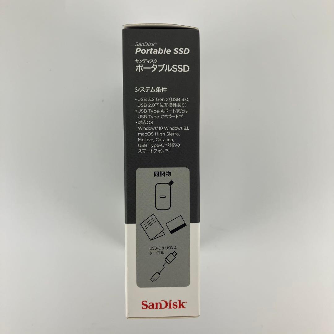 【新品】SDSSDE30-1T00-J25 ポータブルSSD 1TB 迅速配送