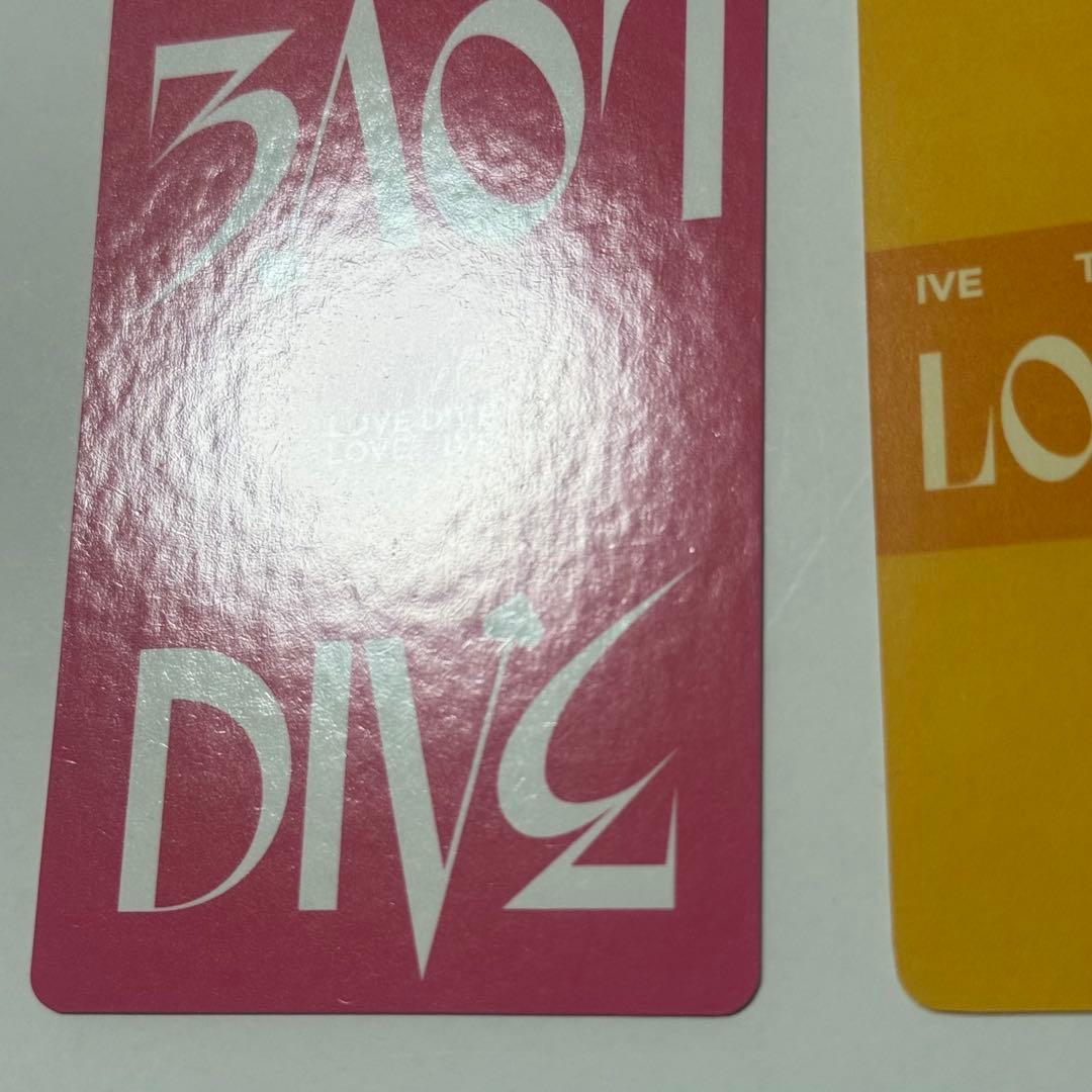 ive ウォニョン lovedive トレカ セット