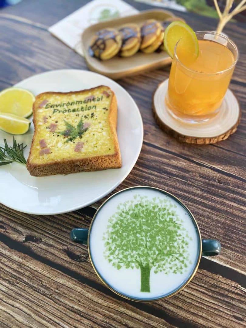 Evebot EB-FT4自動コーヒープリンターwifi付きアートドリンク用