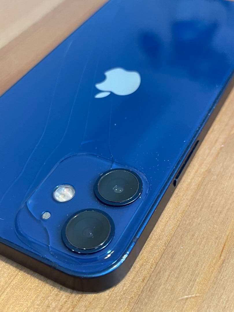 iPhone 12 mini 青色 本体+箱+ケーブル他