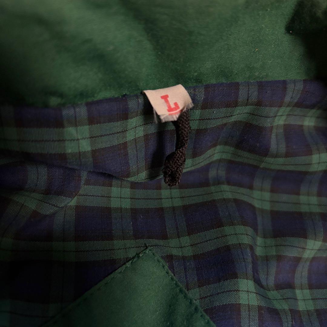 イングランド製　フレッドペリー スウィングトップ　Lサイズ　グリーン　古着