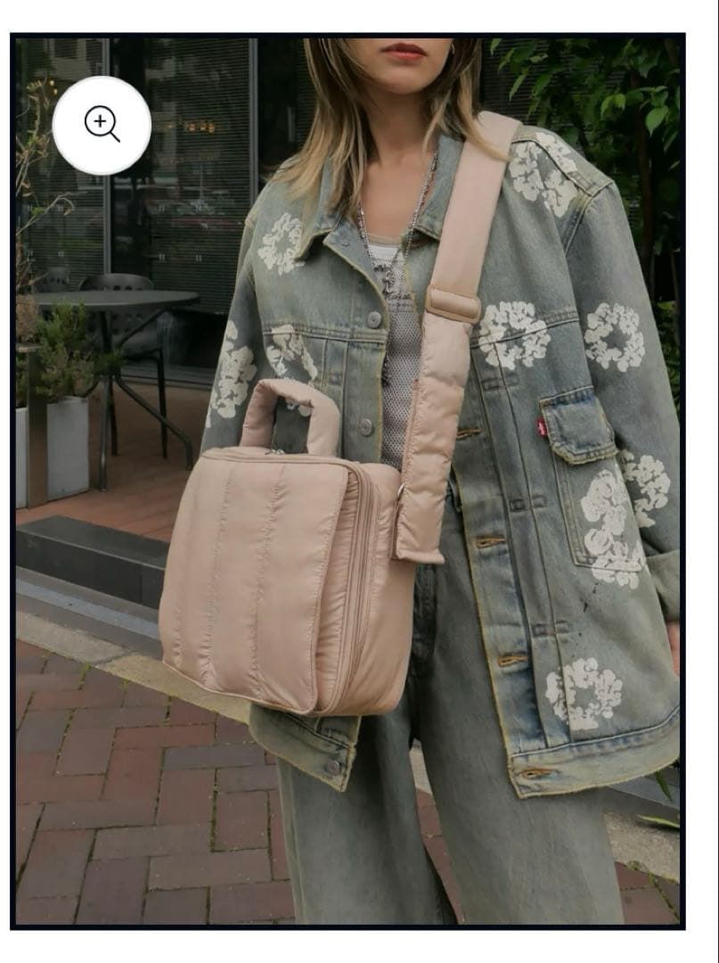 再値下げ本日限定calin quilting mothers pouch bag