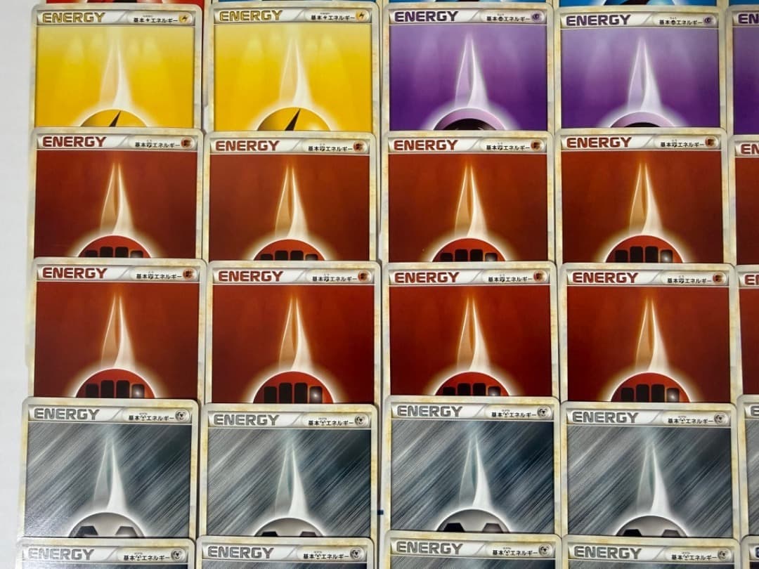 LEGEND　基本エネルギー　まとめ売り　セット　草炎水雷超闘鋼悪　レジェンド