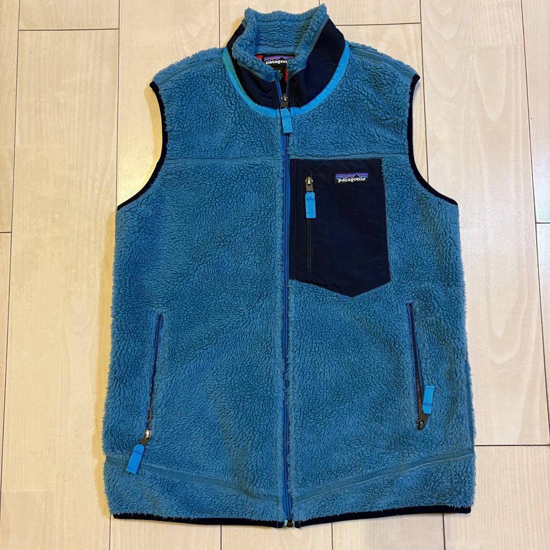 【破格】　patagonia メキシコ製　レトロX ボアフリースベスト　防風　M