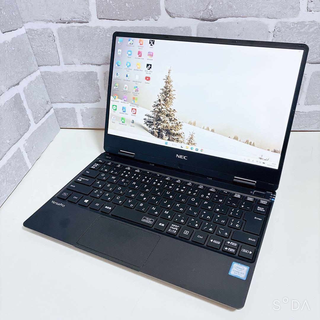 美品 軽量 薄型 NEC SSD 初期設定済 Windows11 ノートパソコン