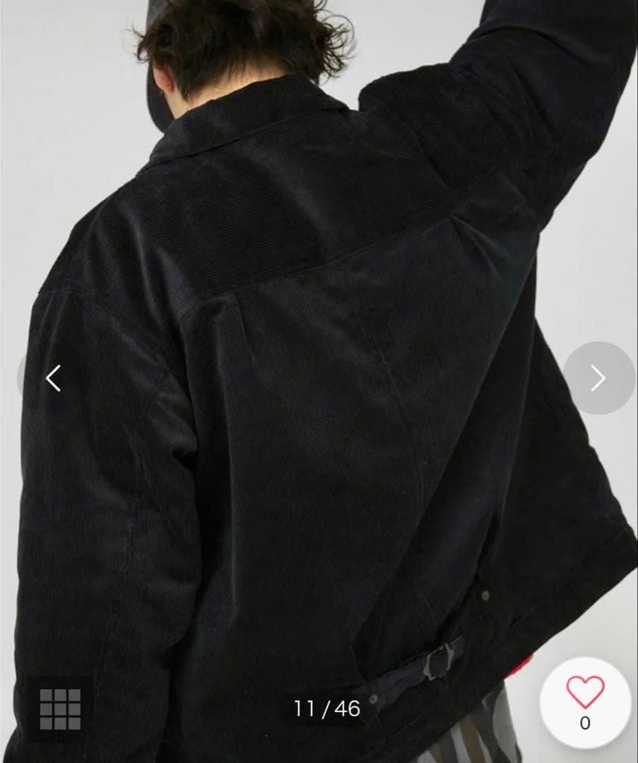 JOURNL STANDARD ブランケットコーデュロイトラッカージャケット