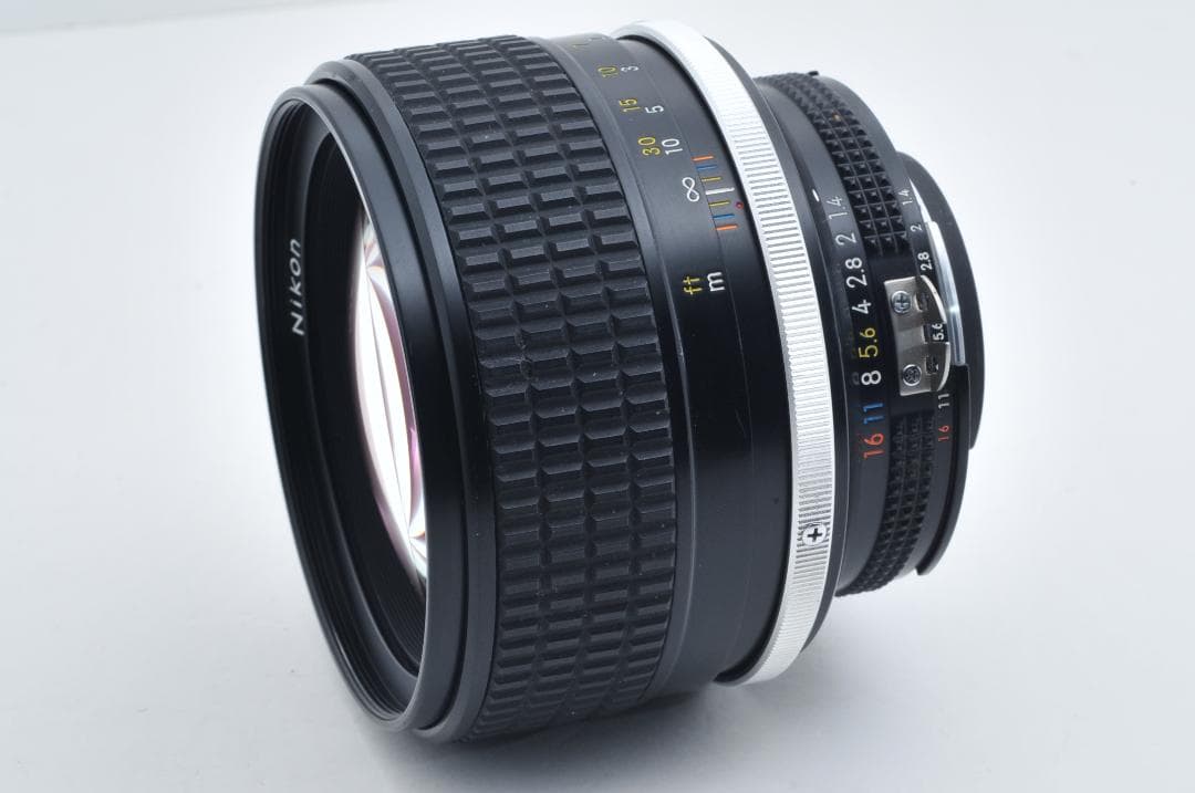 ニコン Nikon NIKKOR 85ｍｍ F1.4 Ai-s ≪油染み無し≫