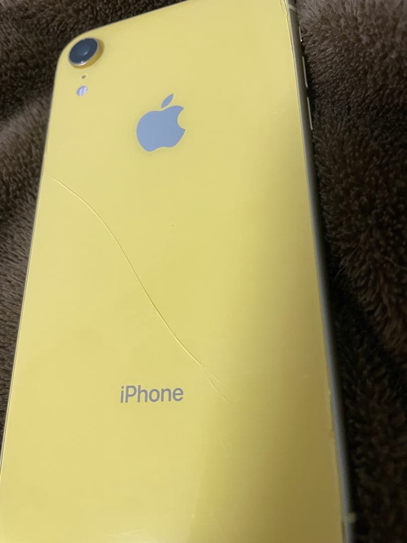 iPhone XR イエロー 動作〇