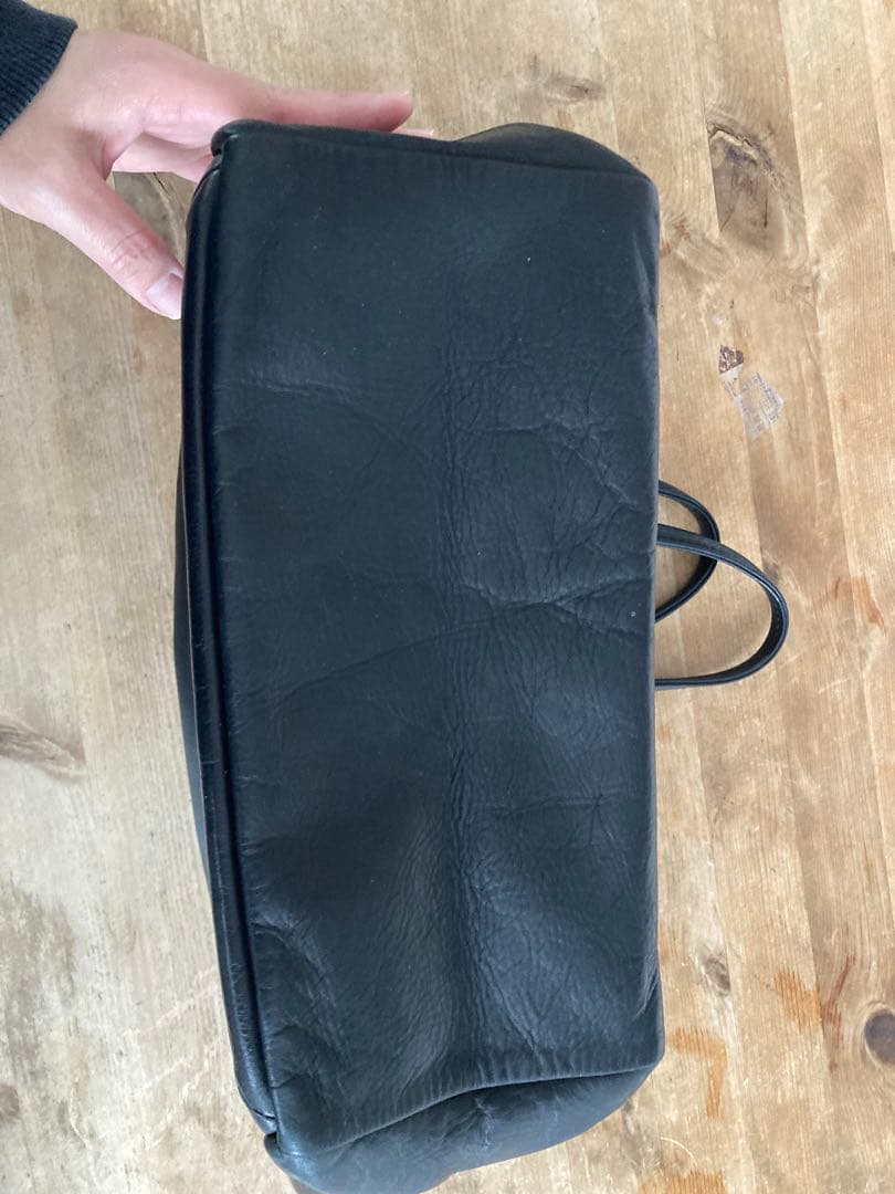 a（アー）　ボストンバッグ　ブラック　Mサイズ