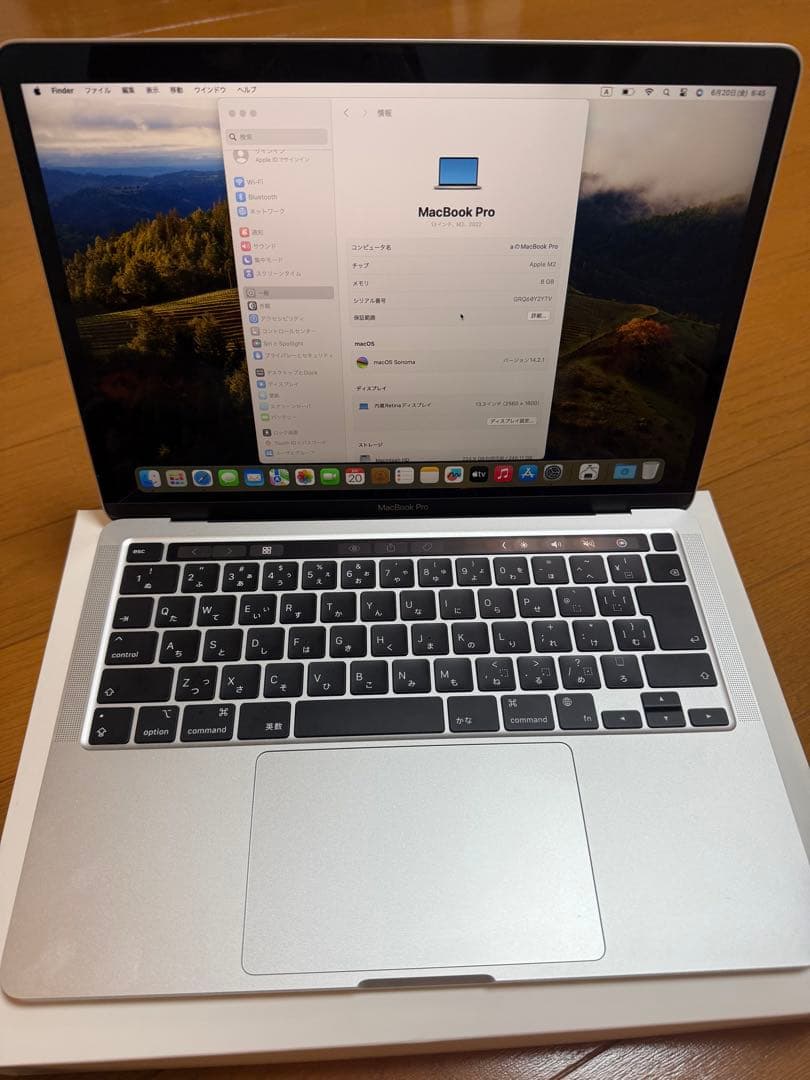 MacBook本体 MacBookpro2022 M2/8G/256G