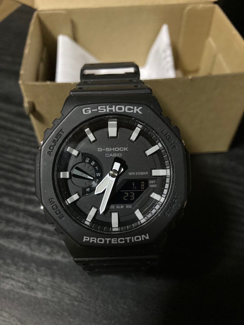 G-SHOCK デジタル腕時計 ブラック　GA-2100