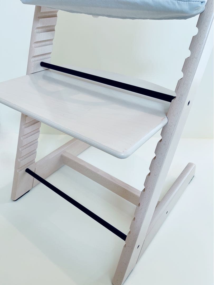 TRIPP TRAPP トリップトラップ　ハイチェア　ホワイトウォッシュ　美品