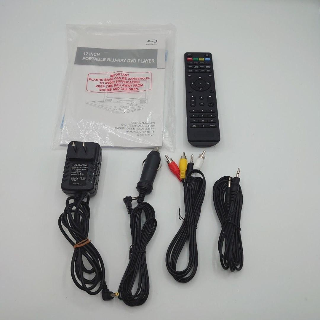 ポータブルブルーレイプレーヤー pb1221b ブラック　ソフトケース付き