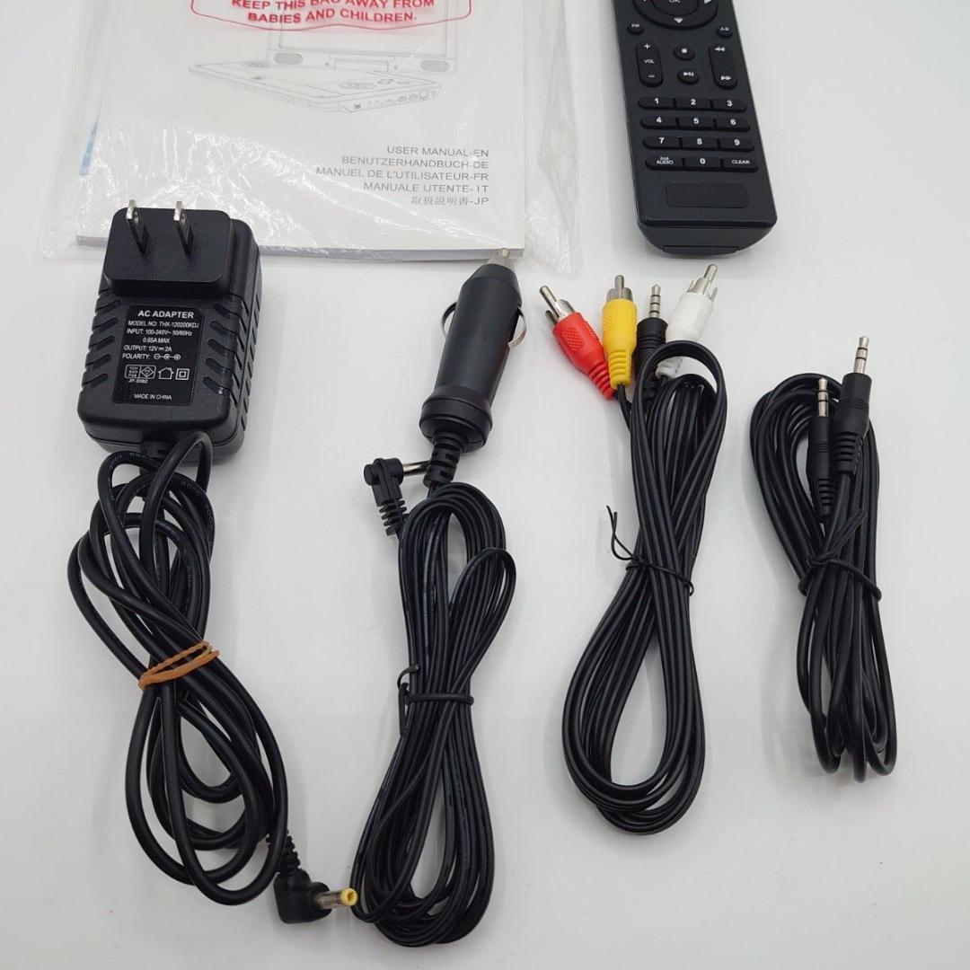 ポータブルブルーレイプレーヤー pb1221b ブラック　ソフトケース付き