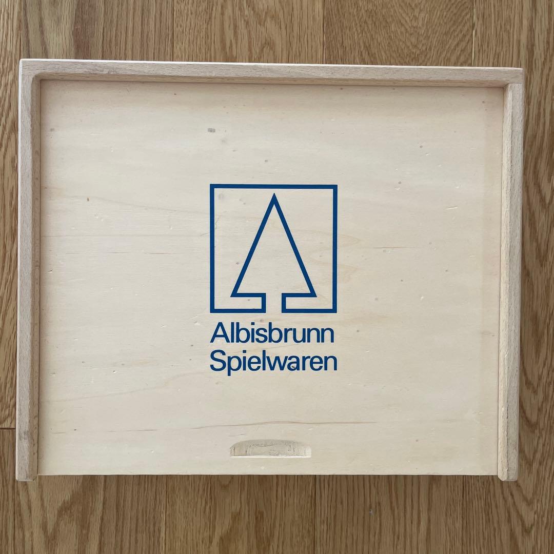 美品　スイス　アルビスブラン　積み木