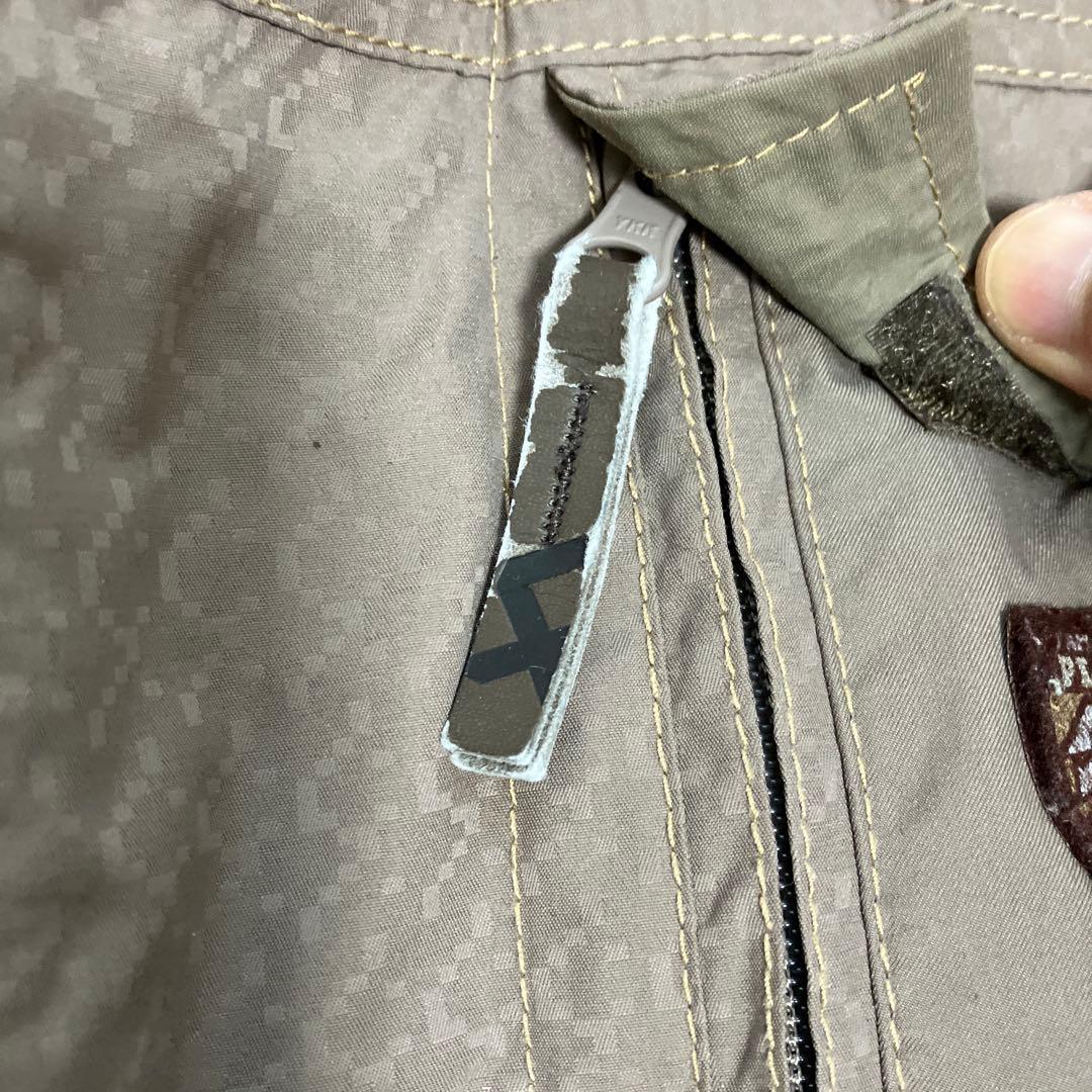 スノーボードウェア M ブラウン　繋ぎタイプ