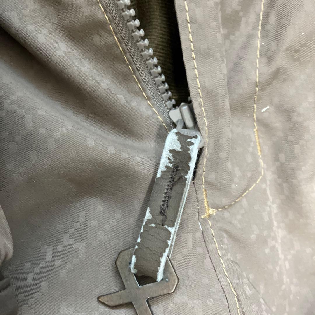 スノーボードウェア M ブラウン　繋ぎタイプ