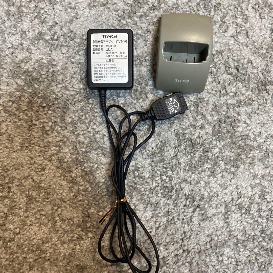 動作確認済み美品 浜崎あゆみ 携帯 TU-KA ツーカー ガラケー