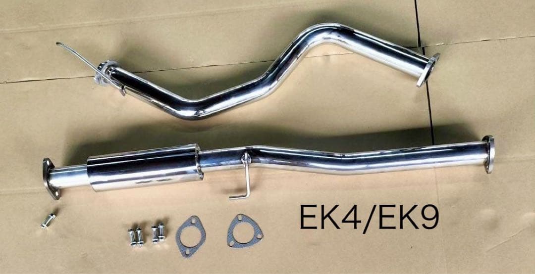 シビック　フロントストレートパイプ（タイコ）リア（S型）EK4/EK9/EK3