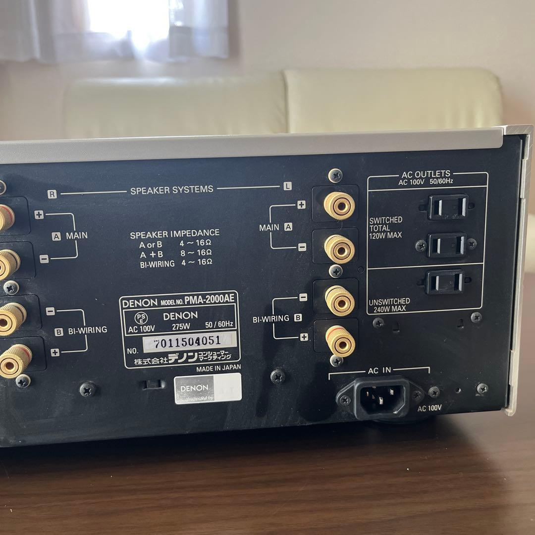 DENON PMA-2000AE プリメインアンプ シルバー　　ジャンク品