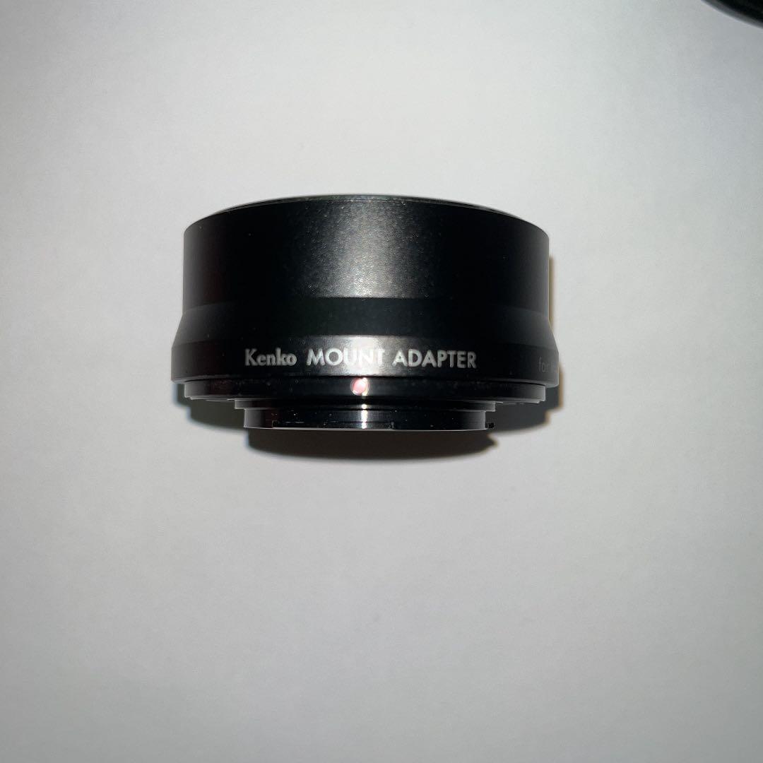 Super Takumar 55mm f1.8後期型+アダプター +レンズフード