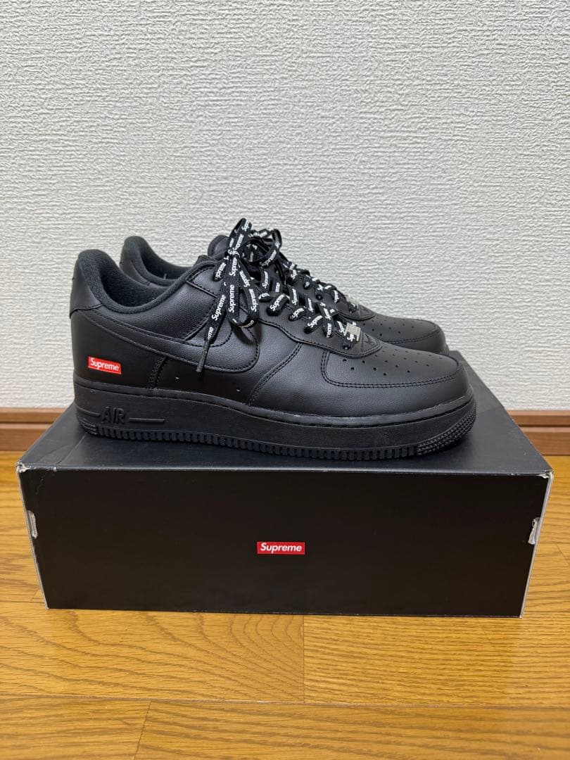 Supreme × Nike Air Force 1 Low 黒 27センチ