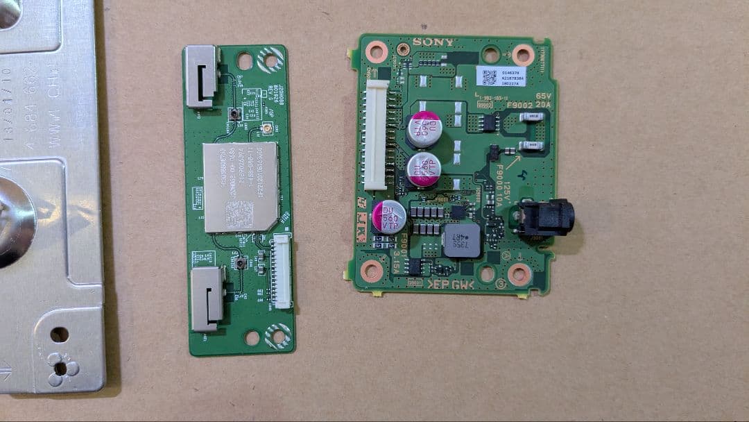 【ジャンク】SONY KJ-49X9000E テレビ基板セット 49V型