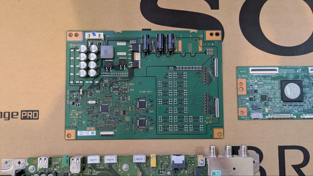 【ジャンク】SONY KJ-49X9000E テレビ基板セット 49V型