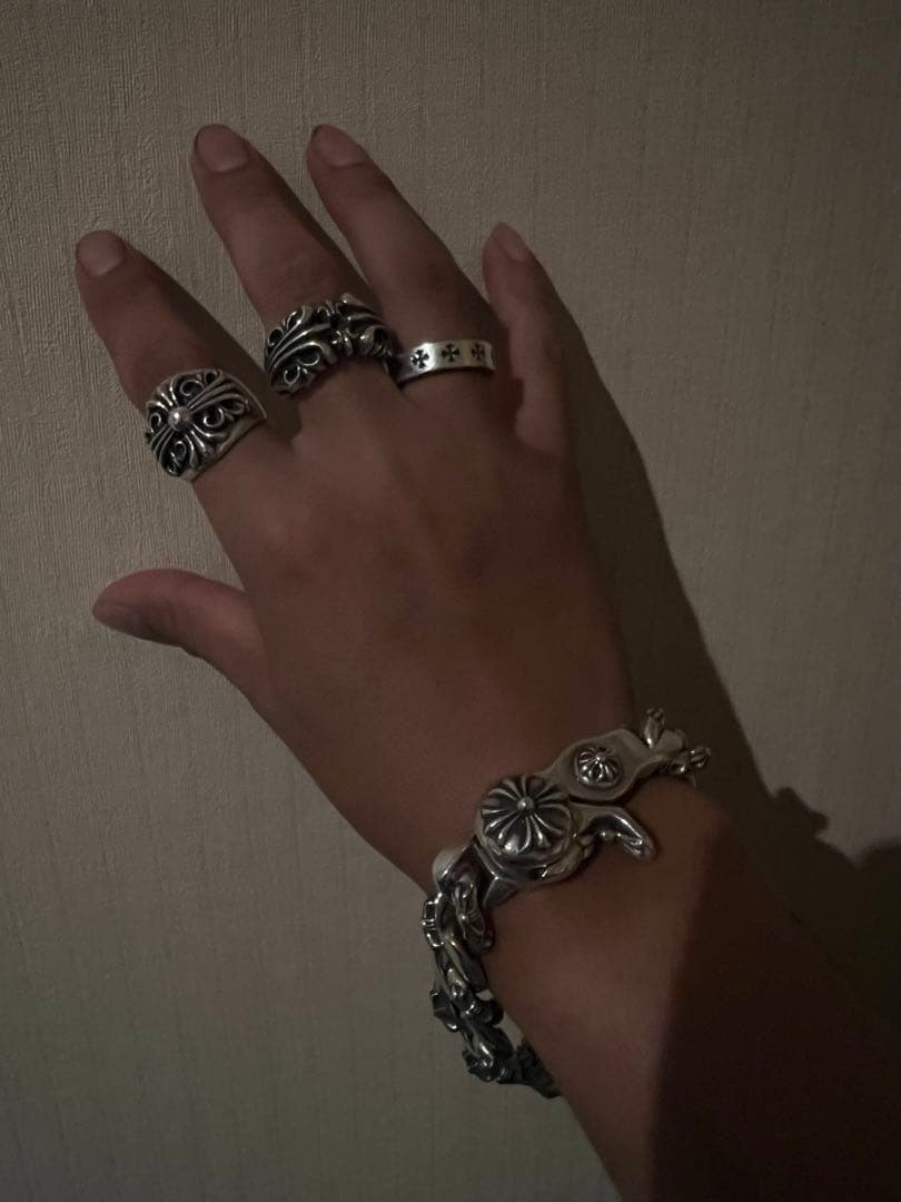 クロムハーツ　ファンシーリンククリップブレスレット